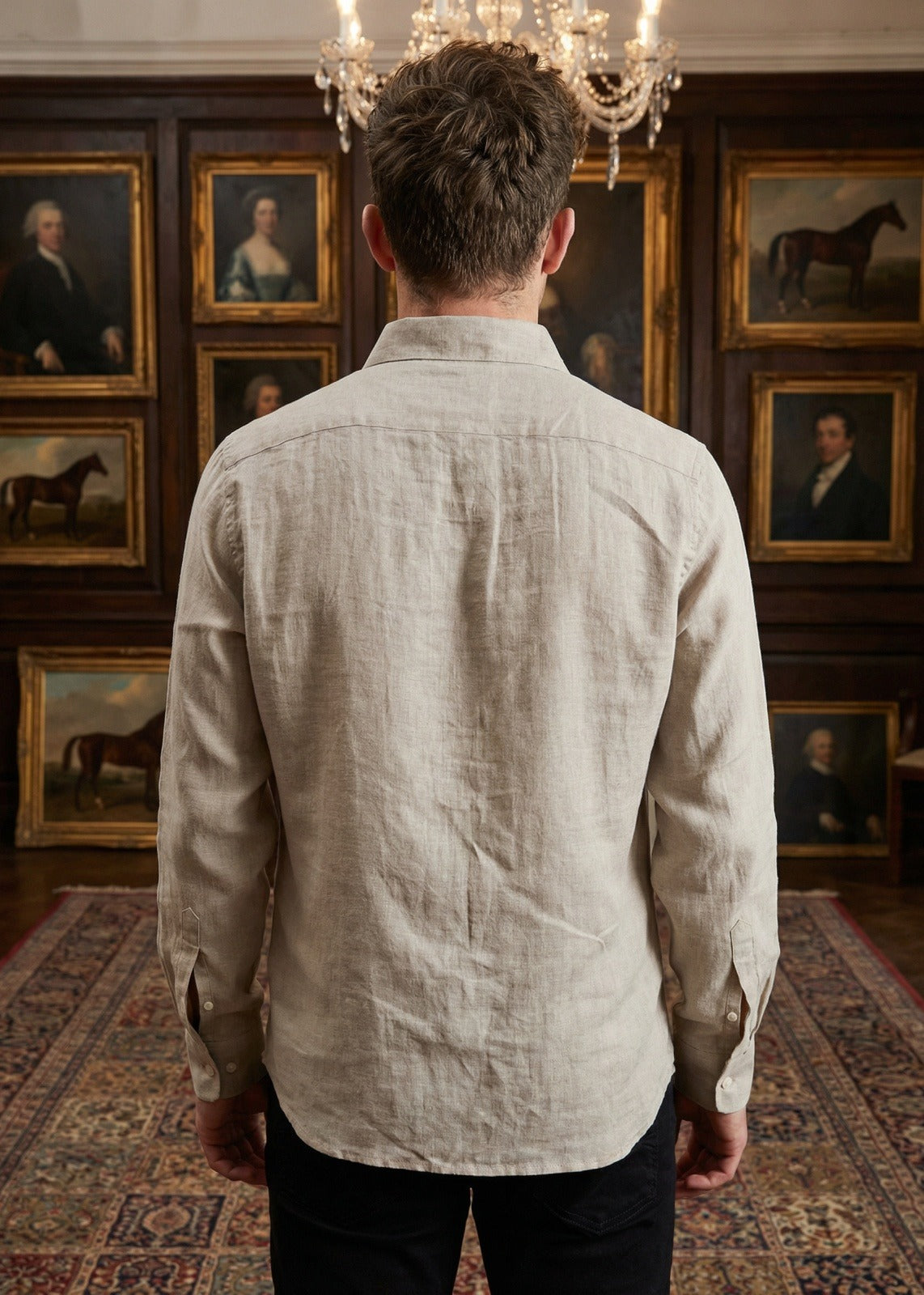 Flax Dune (Biege / Sand) Linen Shirt